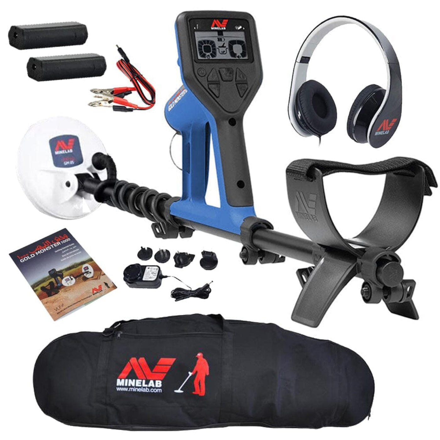 Minelab Gold Monster 1000 Metal Detector with Minelab Carrying Bag - 3317-0005-spring-2022-11