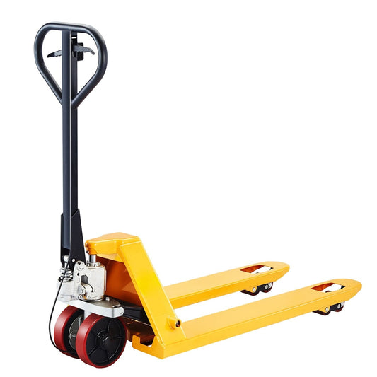 Apollolift Pallet Jack Brake System - 5500lbs. 48"Lx27"W Fork -  A-1011 - Backyard Provider