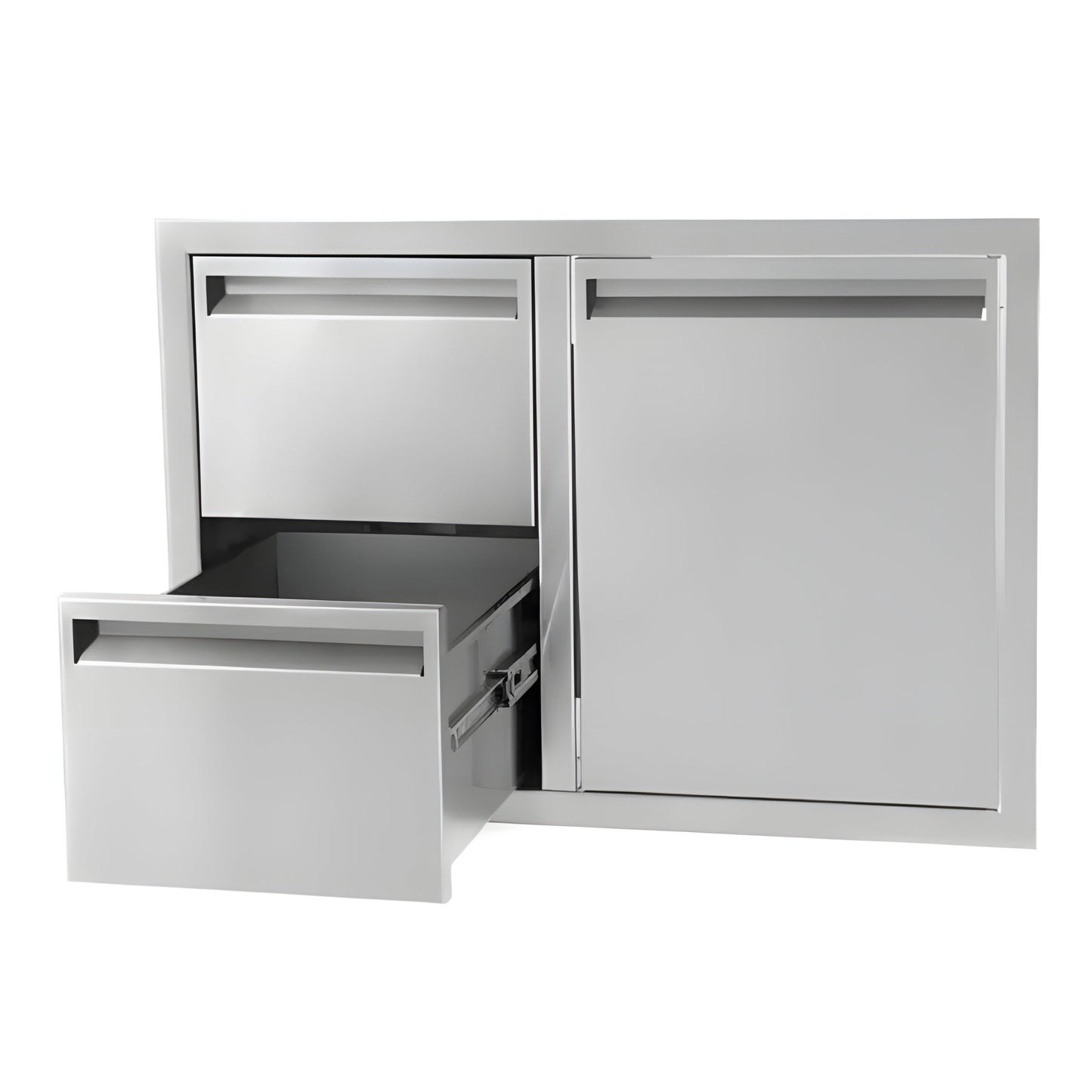 PCM 350 Series 32" Access Door & Double Drawer Combo - BBQ-350-DDC