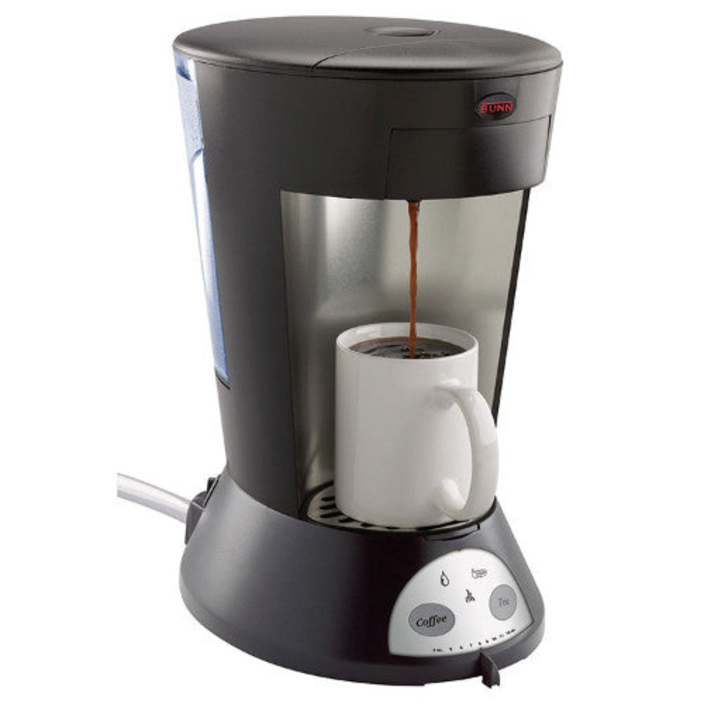 Bunn 35400.0009 MCA MyCafe Commercial Fast Brew Pod Brewer - Automatic - BU354000009