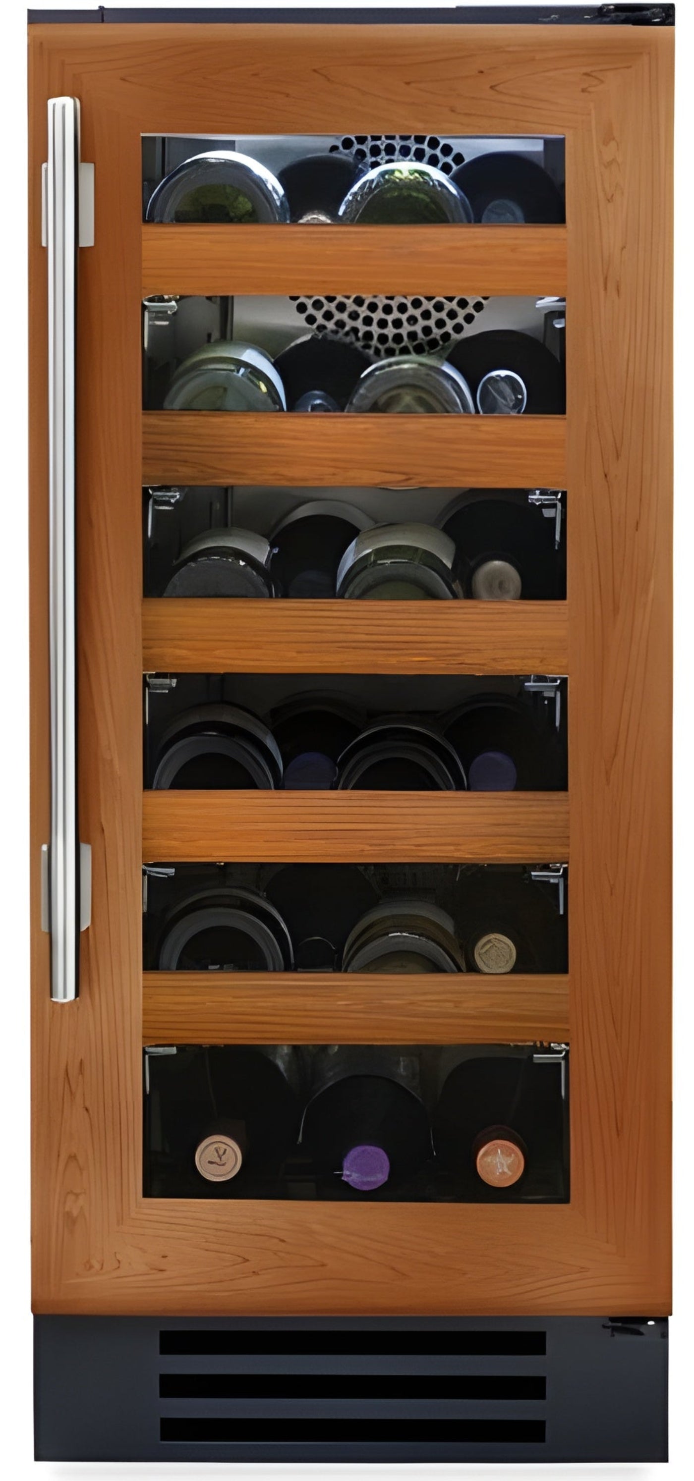 True Refrigeration: 15" Single Zone Wine Cabinet - TWC-15-L-SG-C