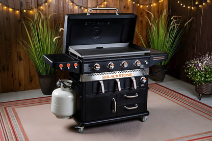 Blackstone - 36" Griddle W/ Air Fryer, Cabinet & Cover - 1923