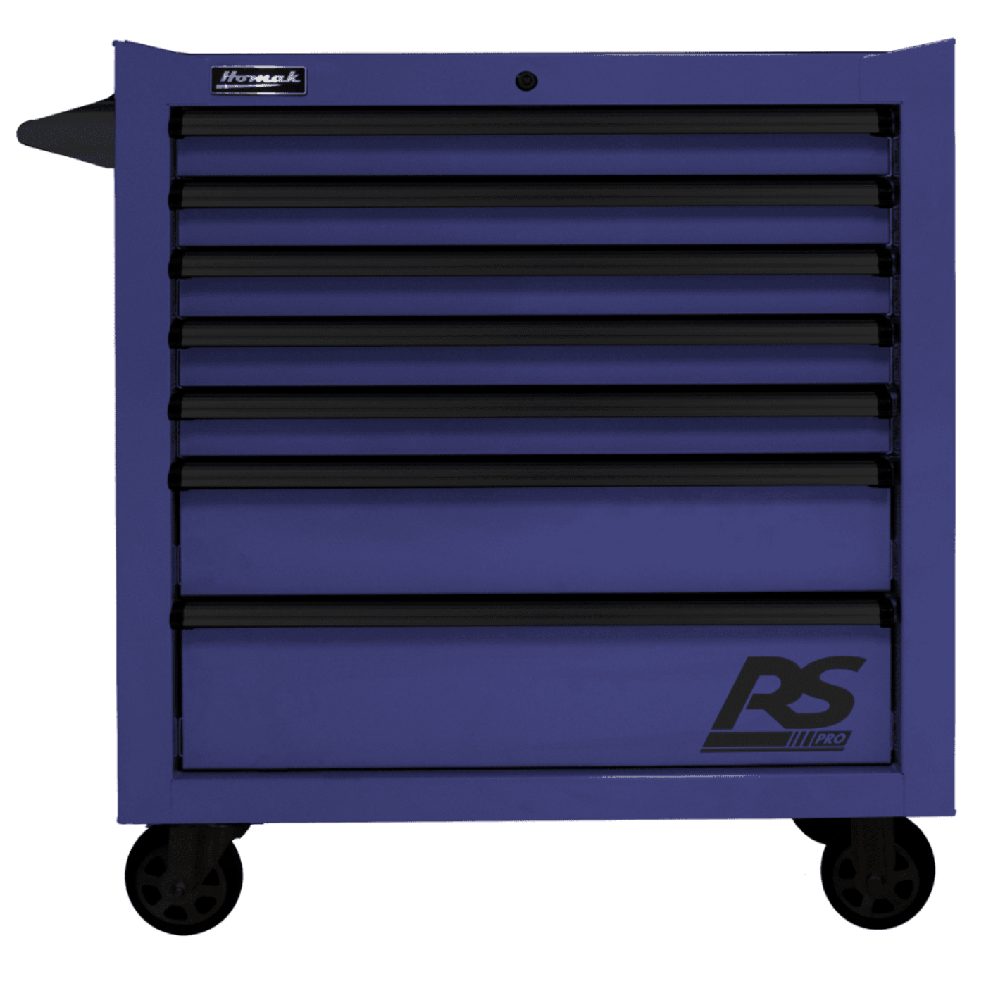 Homak 36" RS Pro 7 Drawer Rolling Cabinet -  BK04036070
