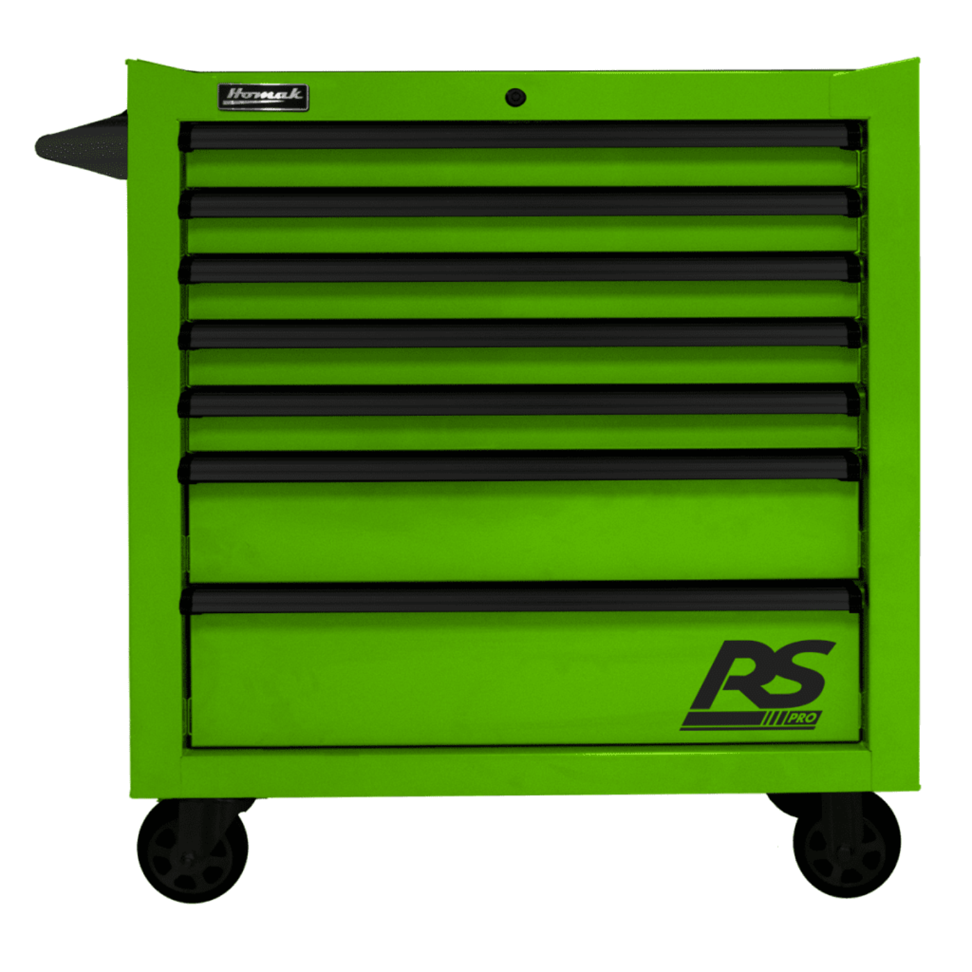 Homak 36" RS Pro 7 Drawer Rolling Cabinet -  BK04036070