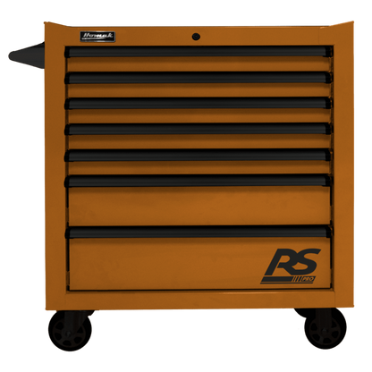 Homak 36" RS Pro 7 Drawer Rolling Cabinet -  BK04036070