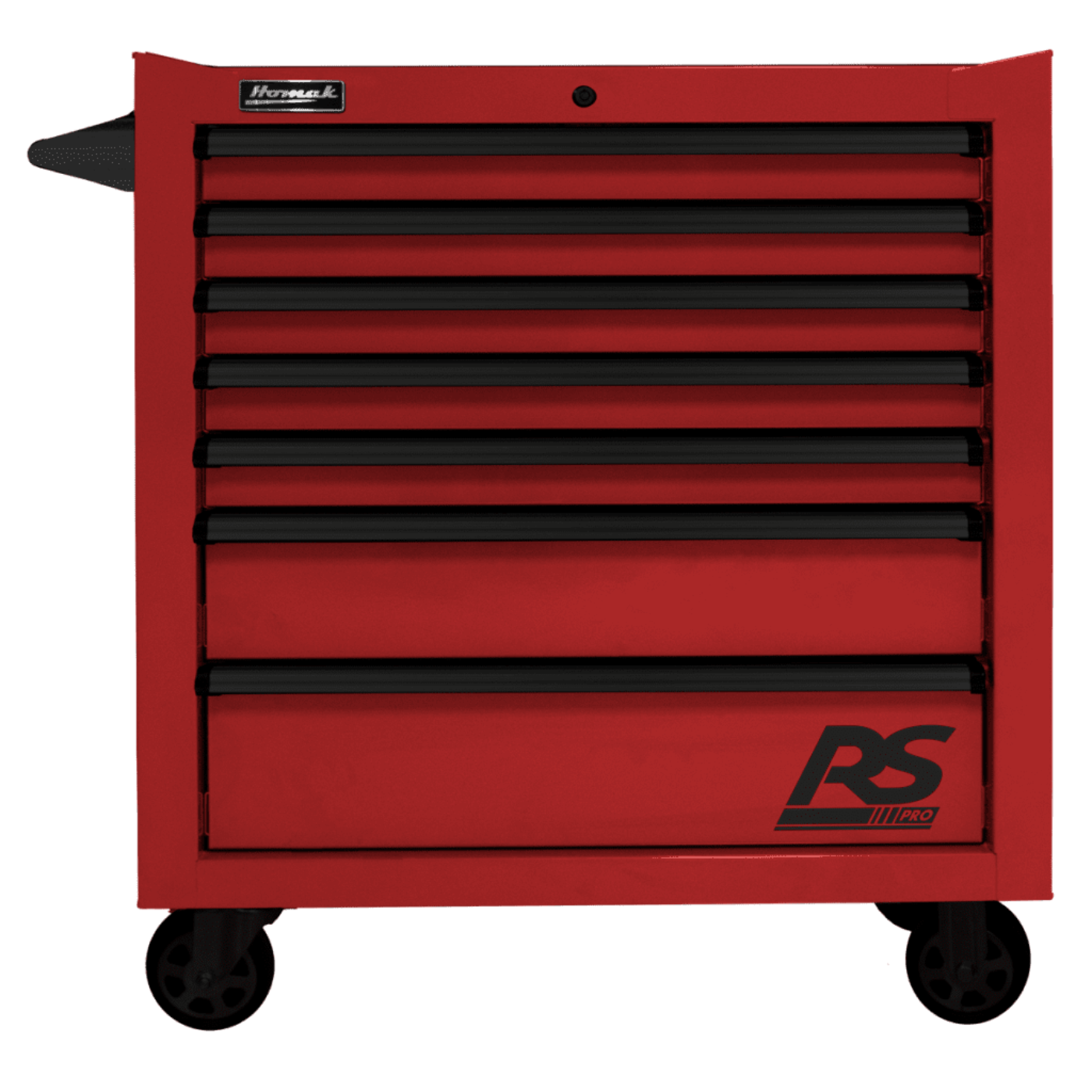 Homak 36" RS Pro 7 Drawer Rolling Cabinet -  BK04036070