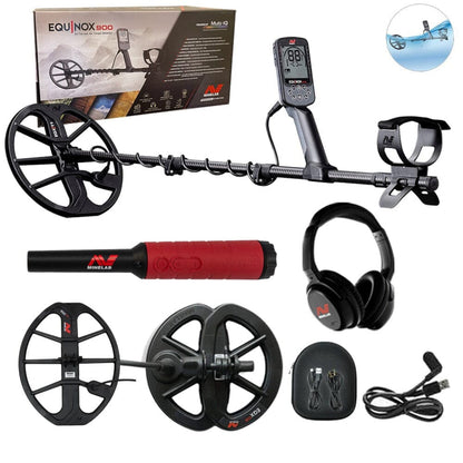Minelab Equinox 900 Bundle with Pro-Find 40 and EQX 15" Coil - 3720-0006-PF40-15coil