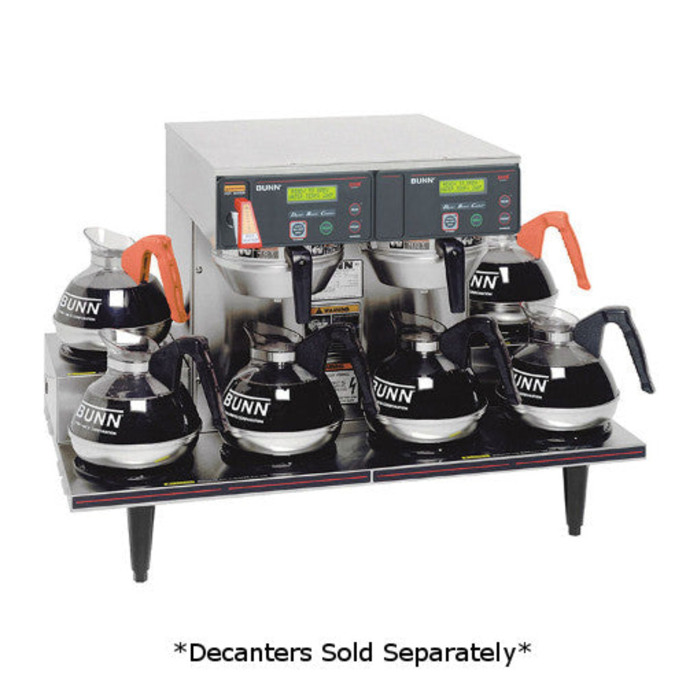 Bunn 38700.0015 AXIOM 0/6 Twin 15 Gallons Per Hour Coffee Brewer - BU387000015