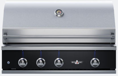 Delta Heat 38 Inch Black Propane Grill W/ Rotisserie and Sear Zone - DHBQ38RS-KL