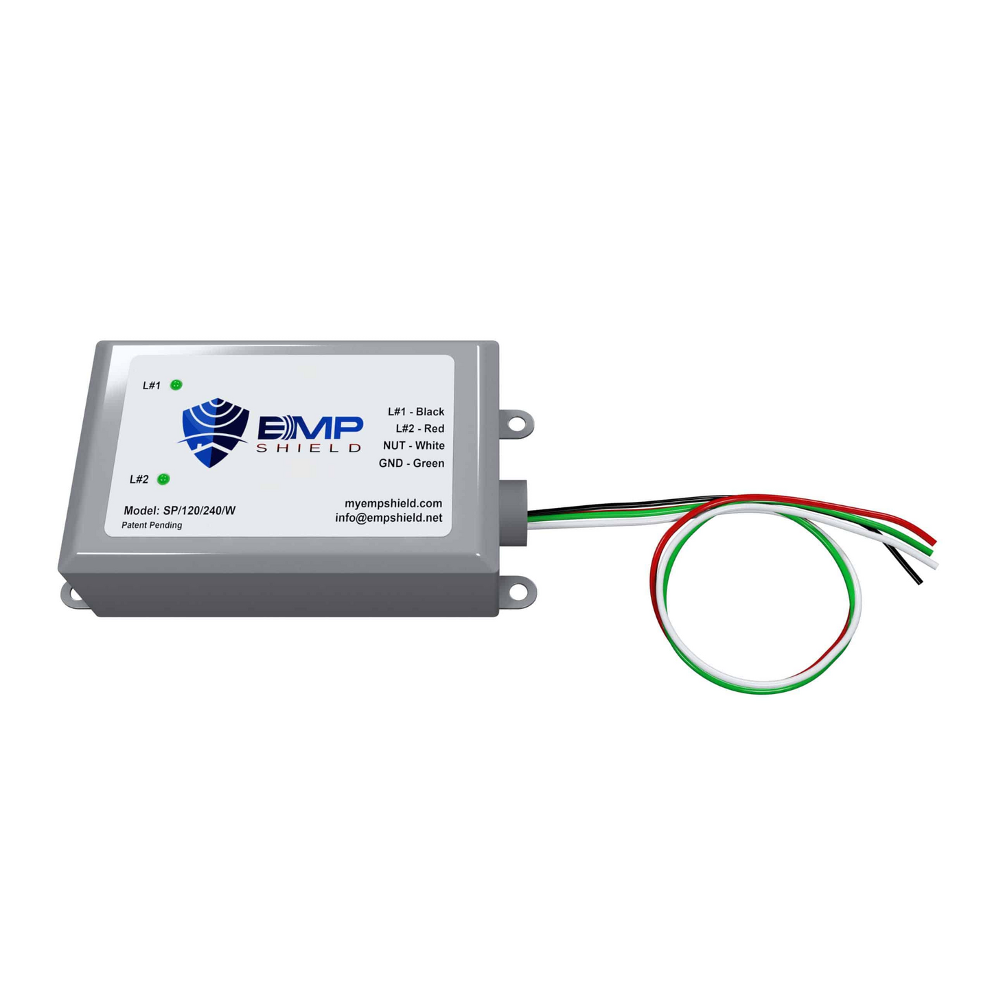 EMP Shield for Breaker Box that Extends from Wall | Home EMP & Lightning Protection + CME Defense (SP-120-240-W)