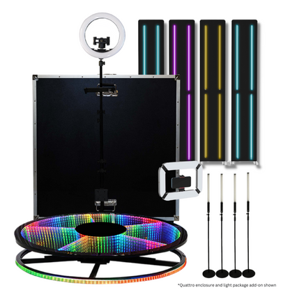 SpinPix360 RAL-7 39" Automatic 360 Photo Booth with 3 Year Warranty Coverage