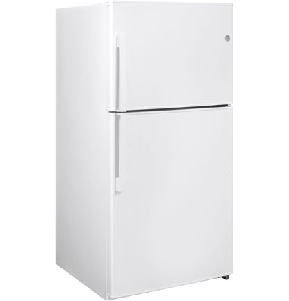 GE APPLIANCES GTE21GTHWW GE(R) ENERGY STAR(R) 21.1 Cu. Ft. Top-Freezer Refrigerator - GTE21GTHWW-KT