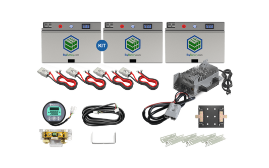 Big Battery 48V 3X FALCON ELITE KIT – LiFePO4 – 183Ah – 9.18kWh - K0890