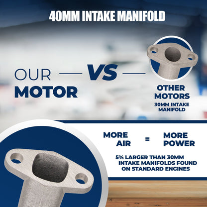 Tracer 26 Inch Men's Ace Beach Cruiser + BBR Tuning 2-Stroke Engine - STK-BEK80-S + MB-TOUCH-M-MBK