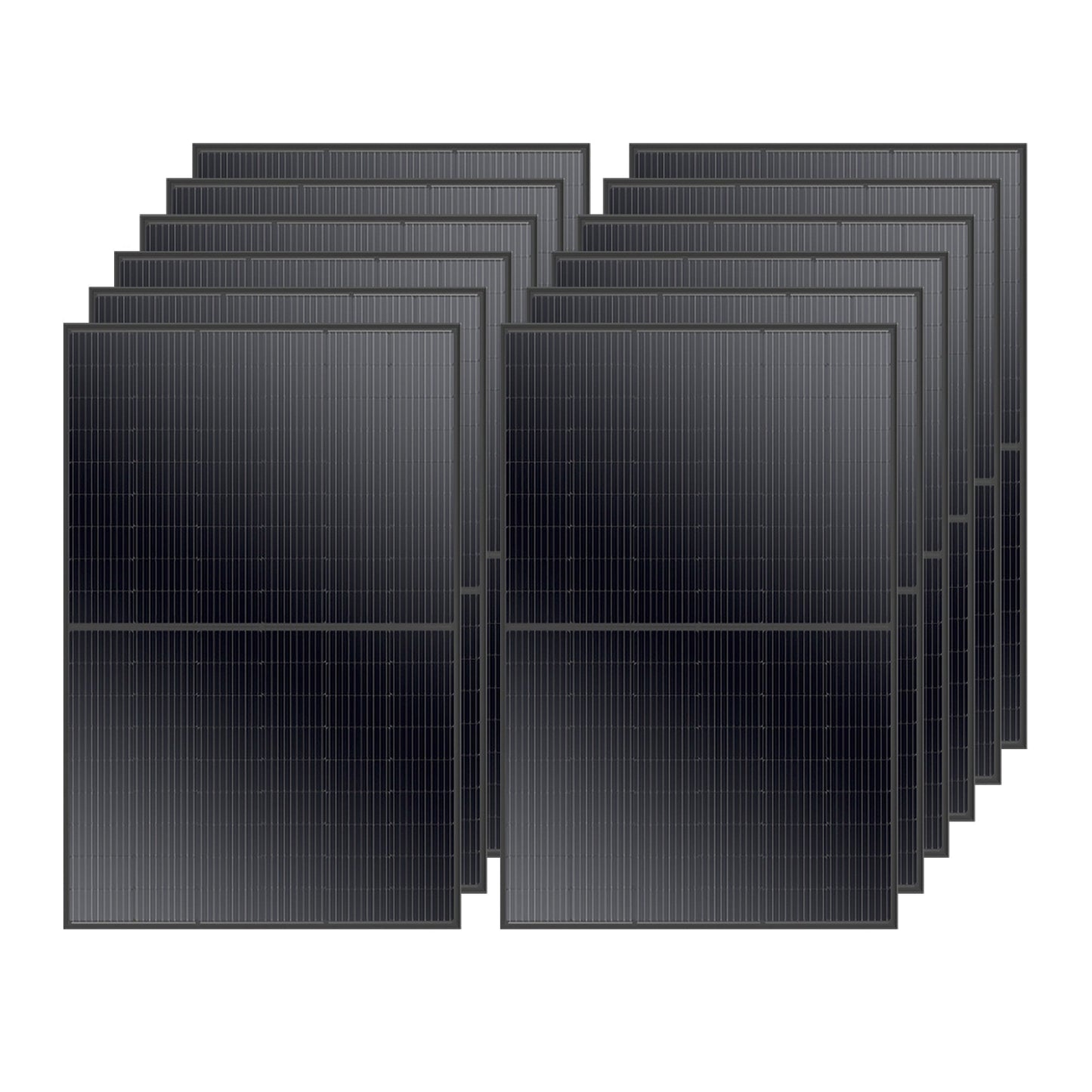 MEGA 410 Watt Monocrystalline Solar Panel | High Efficiency | Black Mono-facial Module | Grid-Tie | Off-Grid - Backyard Provider