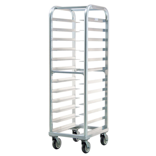 New Age 4340 Lifetime Bun Pan Rack, Universal Wide Angle Runners on 5" Spacing - NW4340