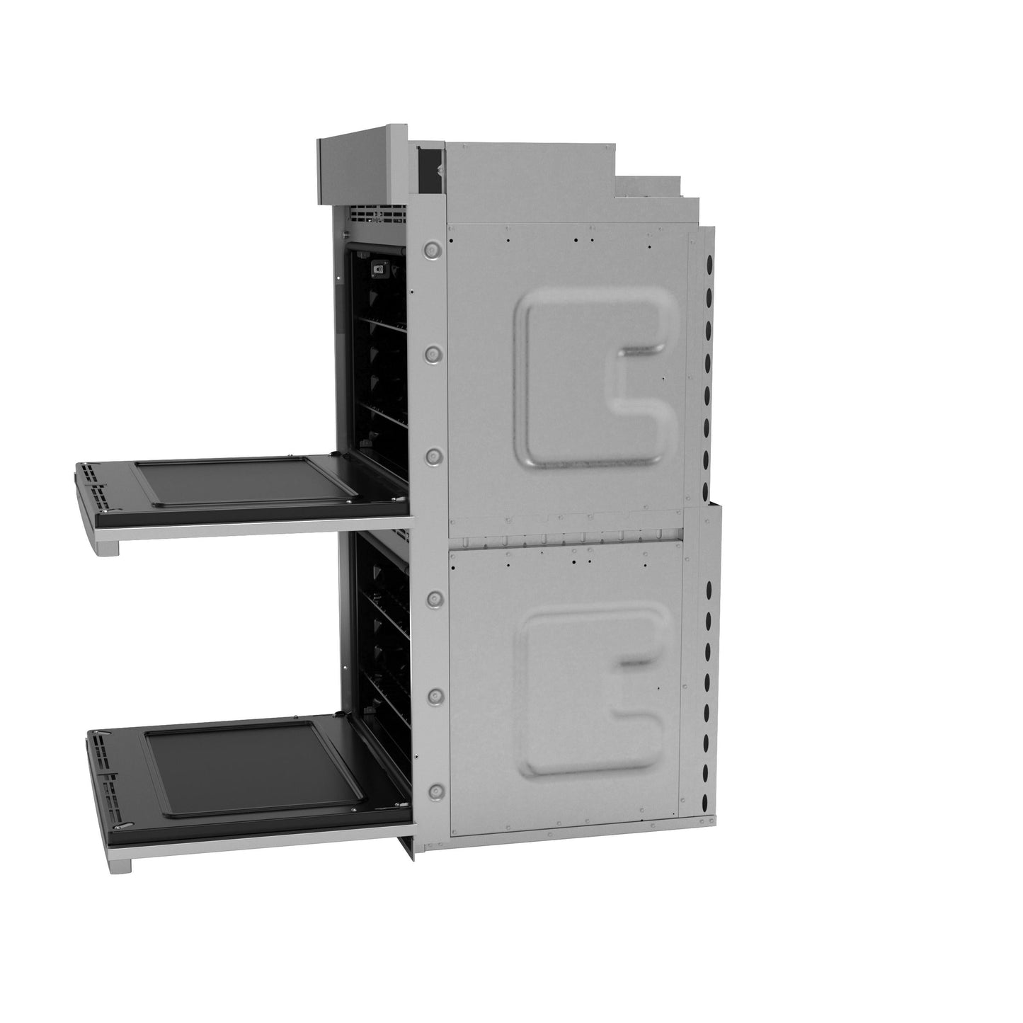 GE APPLIANCES JTD5000SVSS GE(R) 30" Smart Built-In Self-Clean Convection Double Wall Oven with No Preheat Air Fry - JTD5000SVSS-KT