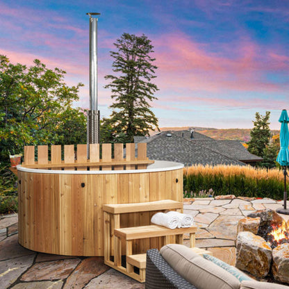 Dundalk LeisureCraft The Evolution Cedar Hot Plunge Tub 7' - 470EV