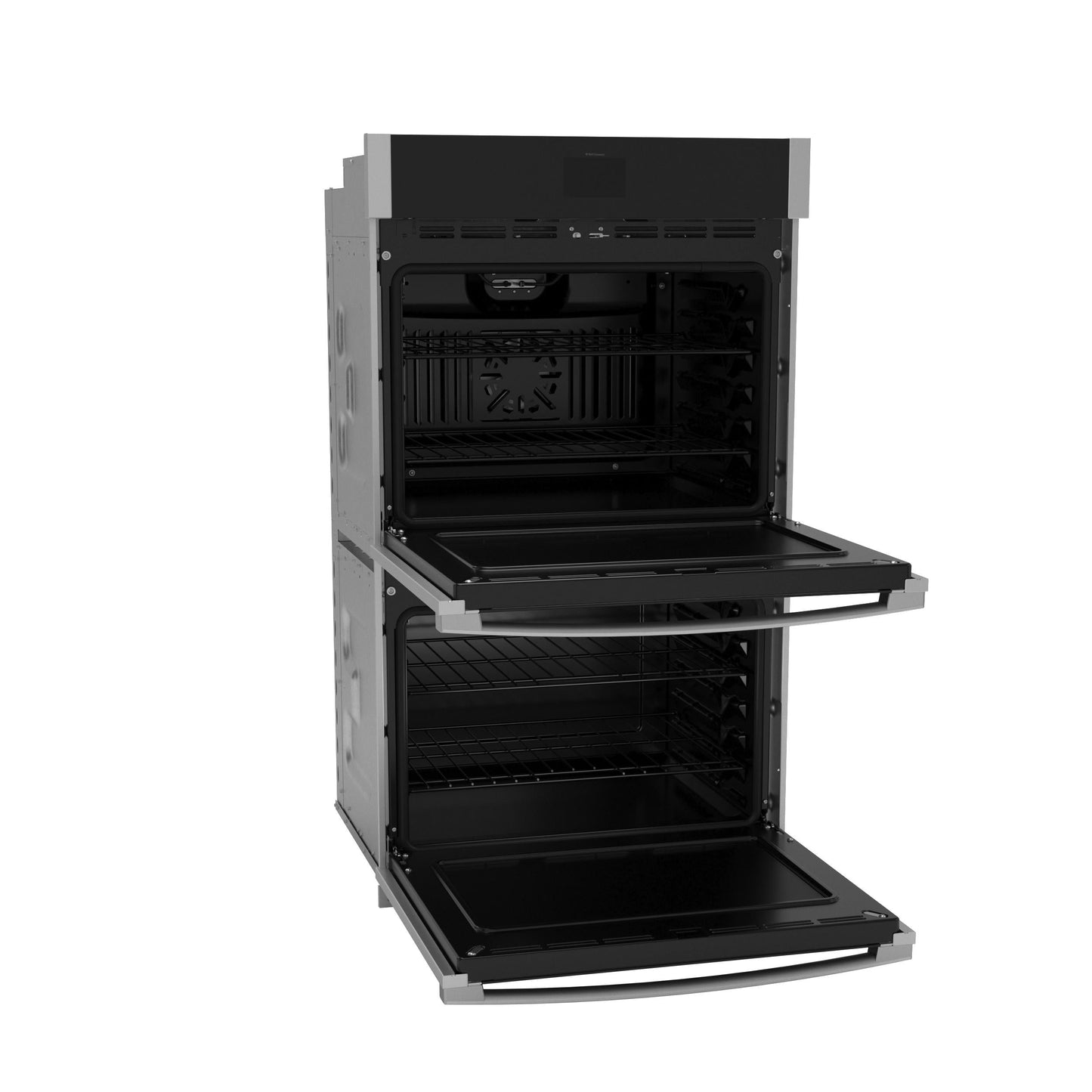 GE APPLIANCES JTD5000SVSS GE(R) 30" Smart Built-In Self-Clean Convection Double Wall Oven with No Preheat Air Fry - JTD5000SVSS-KT