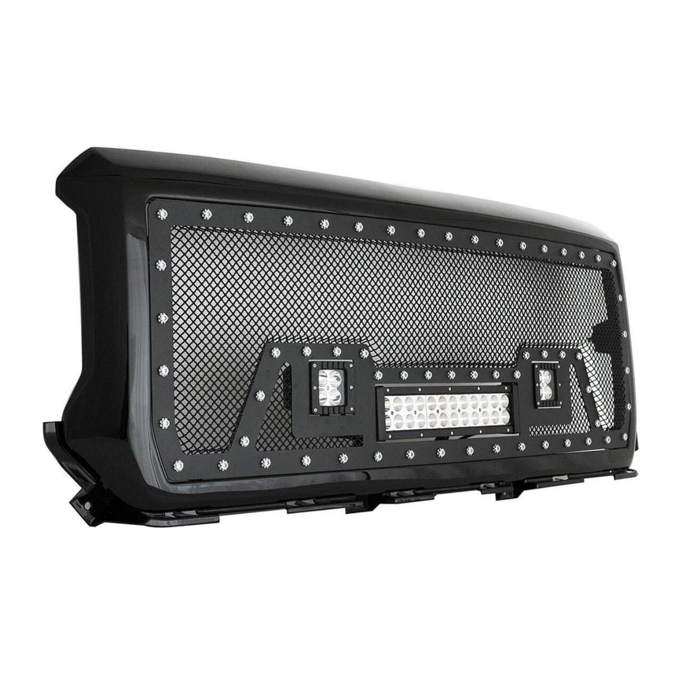 Paramount Blk Evomesh Pckgd Grill W/ Led - 48-0851