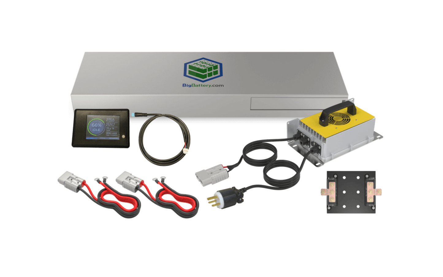 Big Battery 48V 1x MUSTANG Fast Charger Kit – Golf - K0931