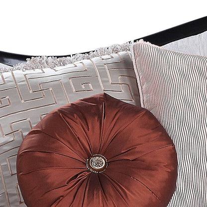 Modway Furniture 86" Beige Sofa with Stylish Black Legs & Toss Pillows - Comfortable, Durable, and Chic Design - 491041-HOMEROOTS