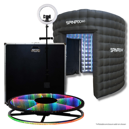 SpinPix360 RAL-7 39" Automatic 360 Photo Booth with 3 Year Warranty Coverage