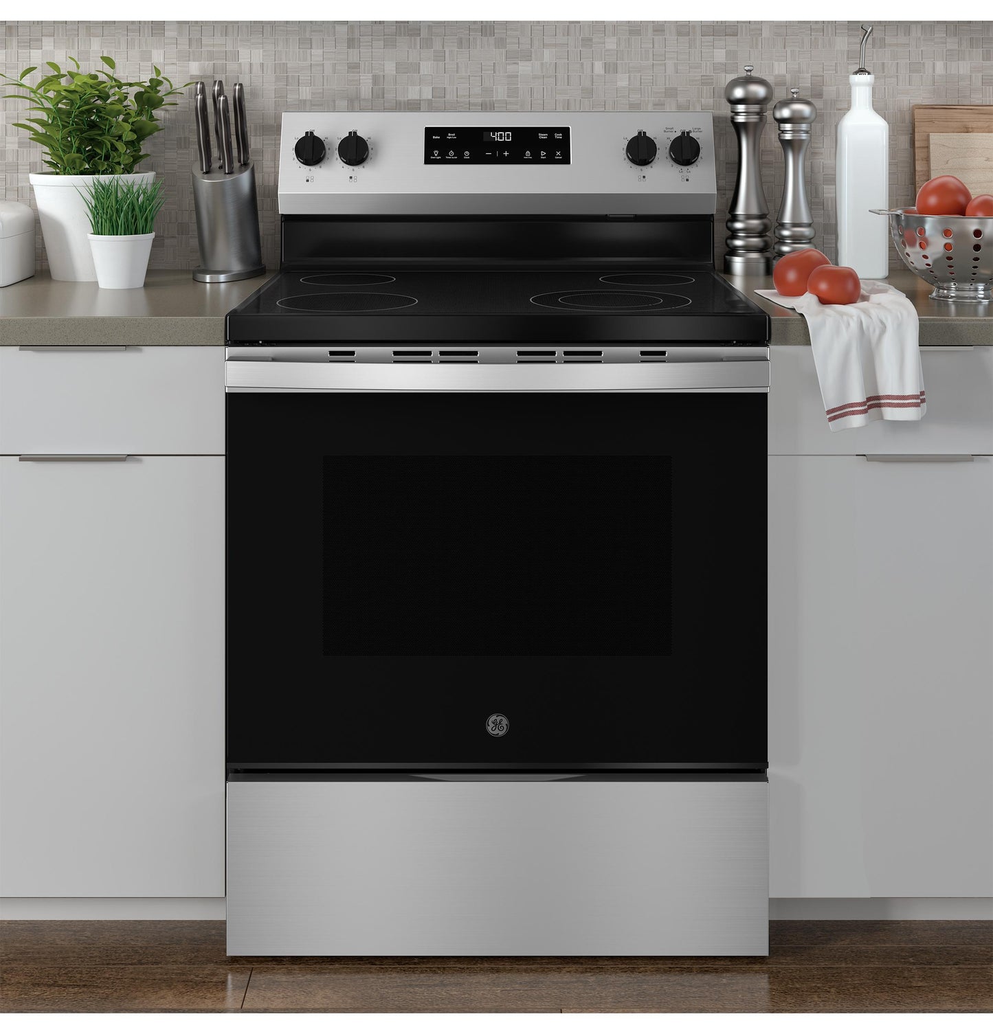 GE APPLIANCES GRF400SVSS GE(R) 30" Free-Standing Electric Range - GRF400SVSS-KT