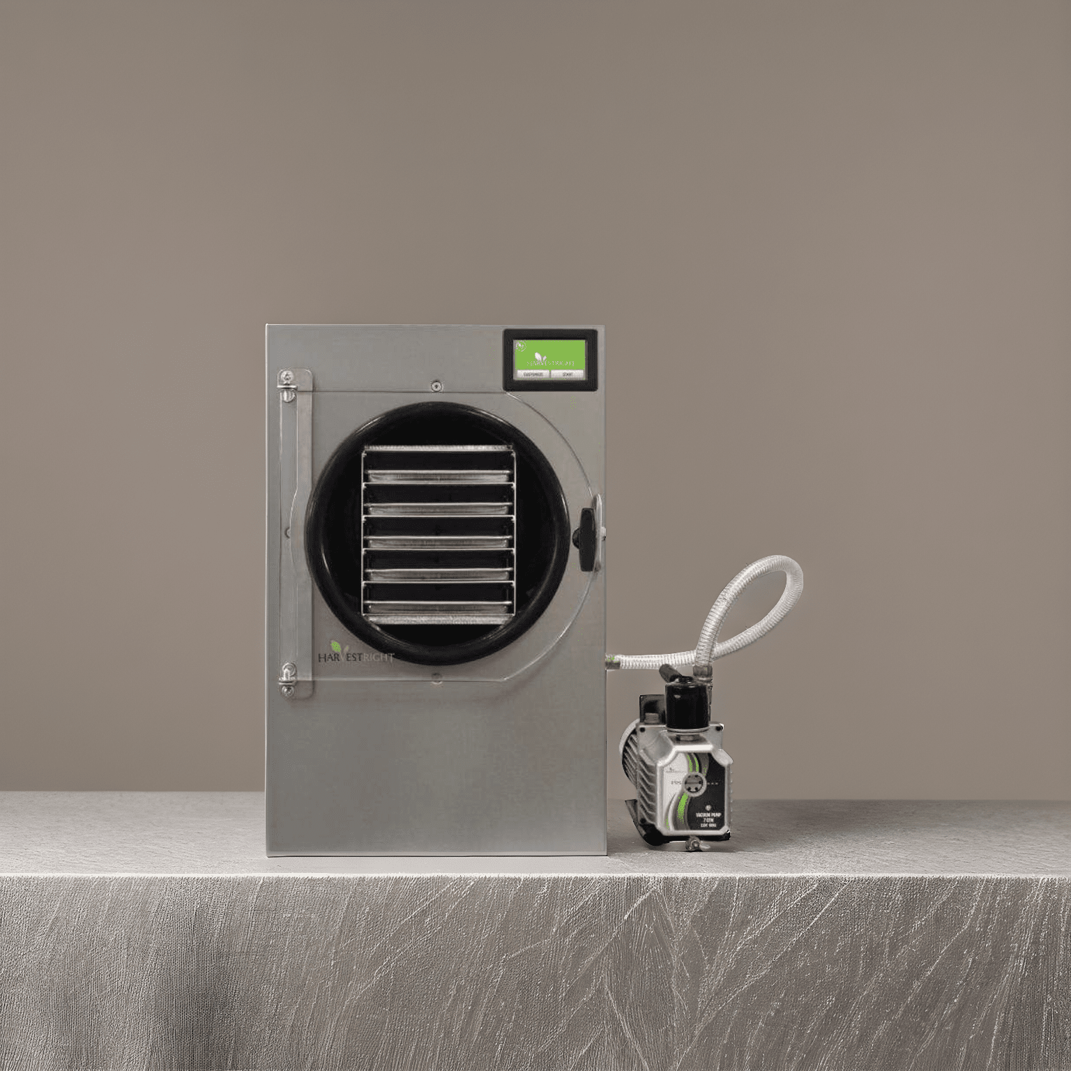 Harvest Right Large Home Freeze Dryer With Oil Pump Stainless Steel - HRFD-PLrg-SS-1