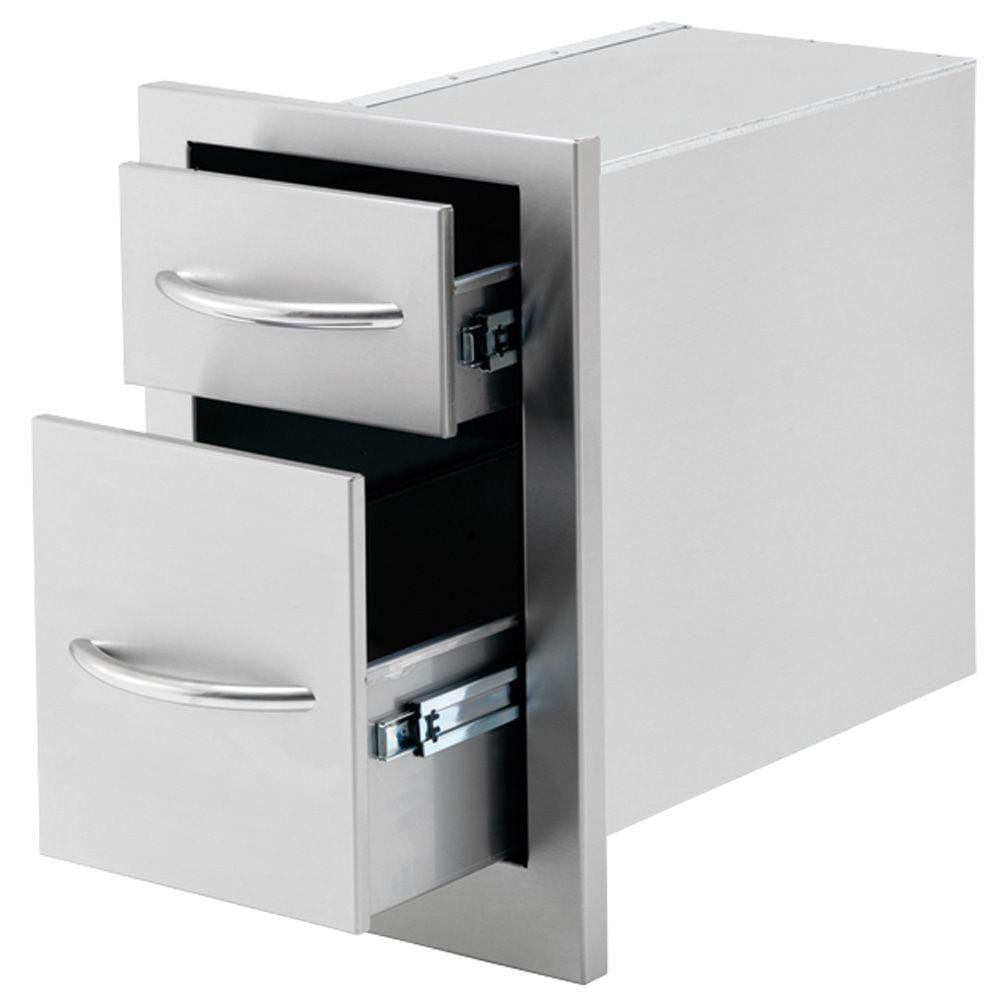 Cal Flame 2 Drawer Deep Drawer Storage BBQ07868P
