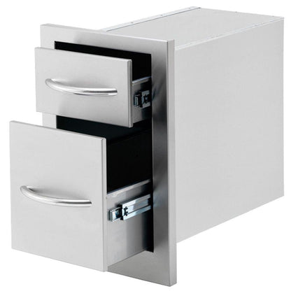 Cal Flame 2 Drawer Deep Drawer Storage BBQ07868P