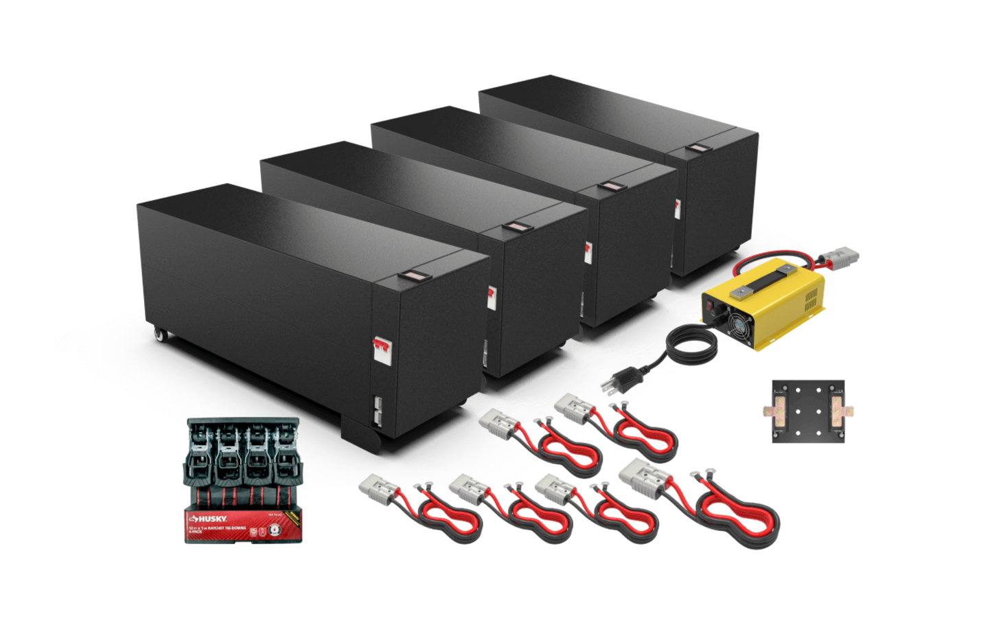 Big Battery 36V 4X GATOR MAX KIT – LiFePO4 – 480Ah – 20kWh - K0593