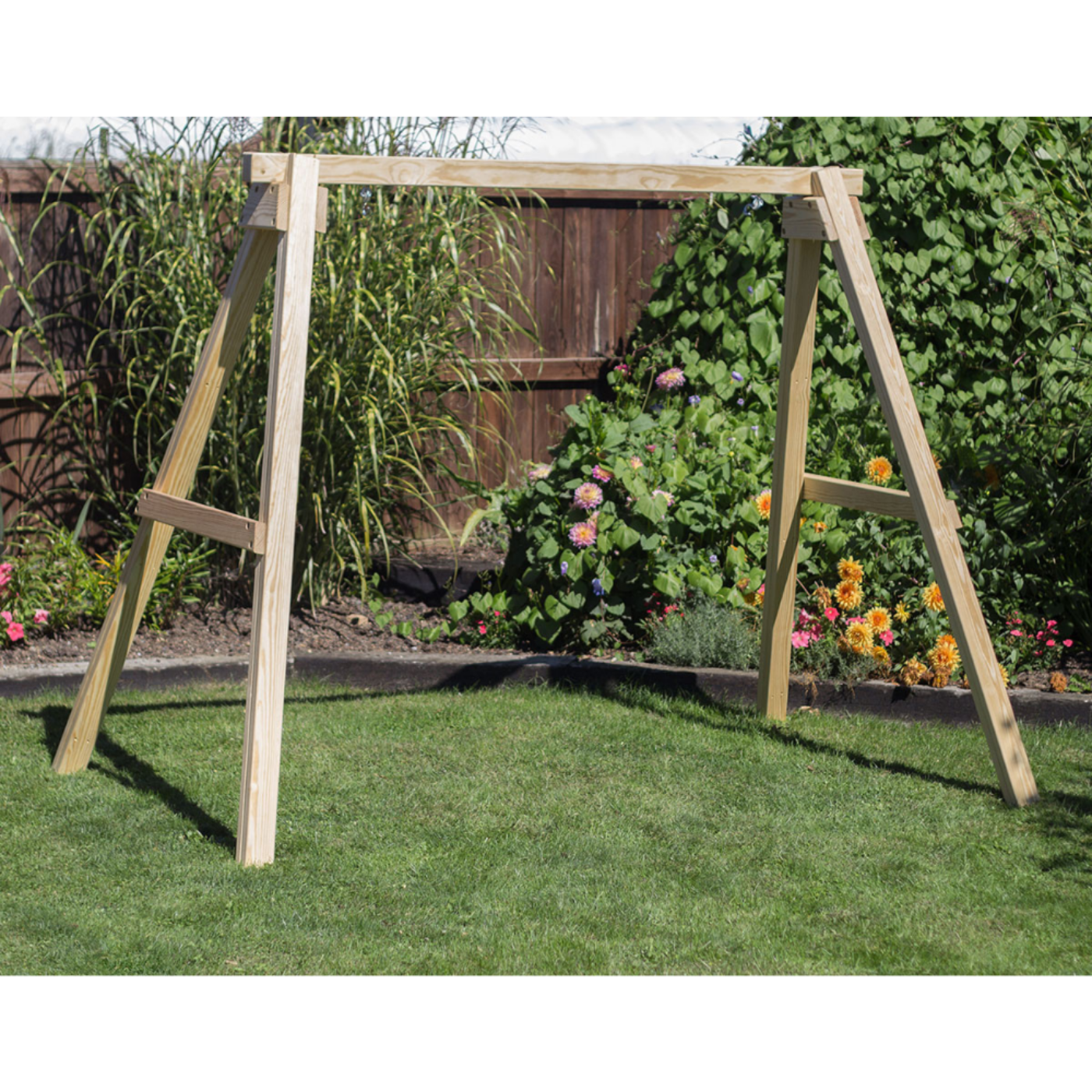 Creekvine Designs 4 x 4 Post Treated Pine Swing Stand - FAF4A5-2CVD