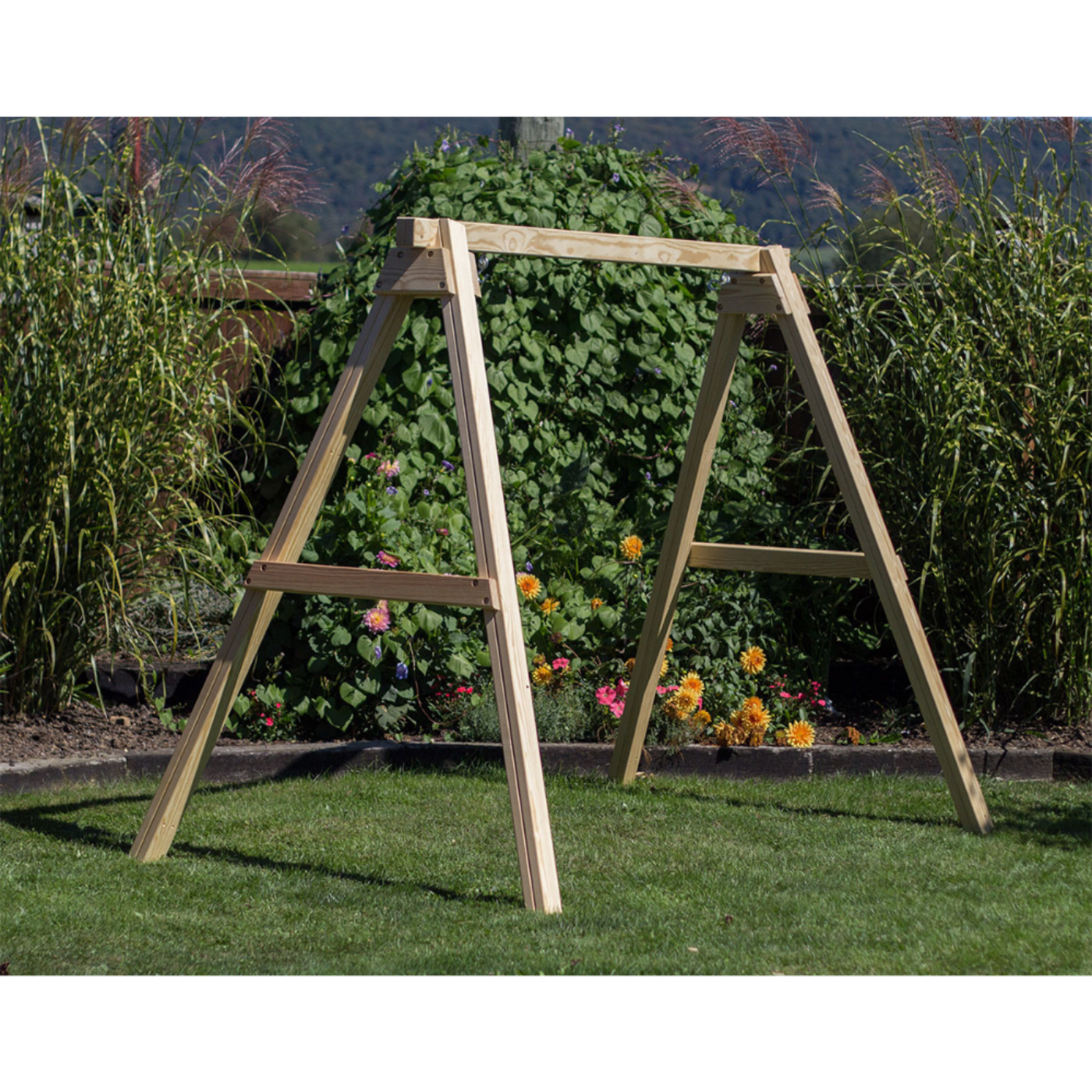Creekvine Designs 4 x 4 Post Treated Pine Swing Stand - FAF4A5-2CVD