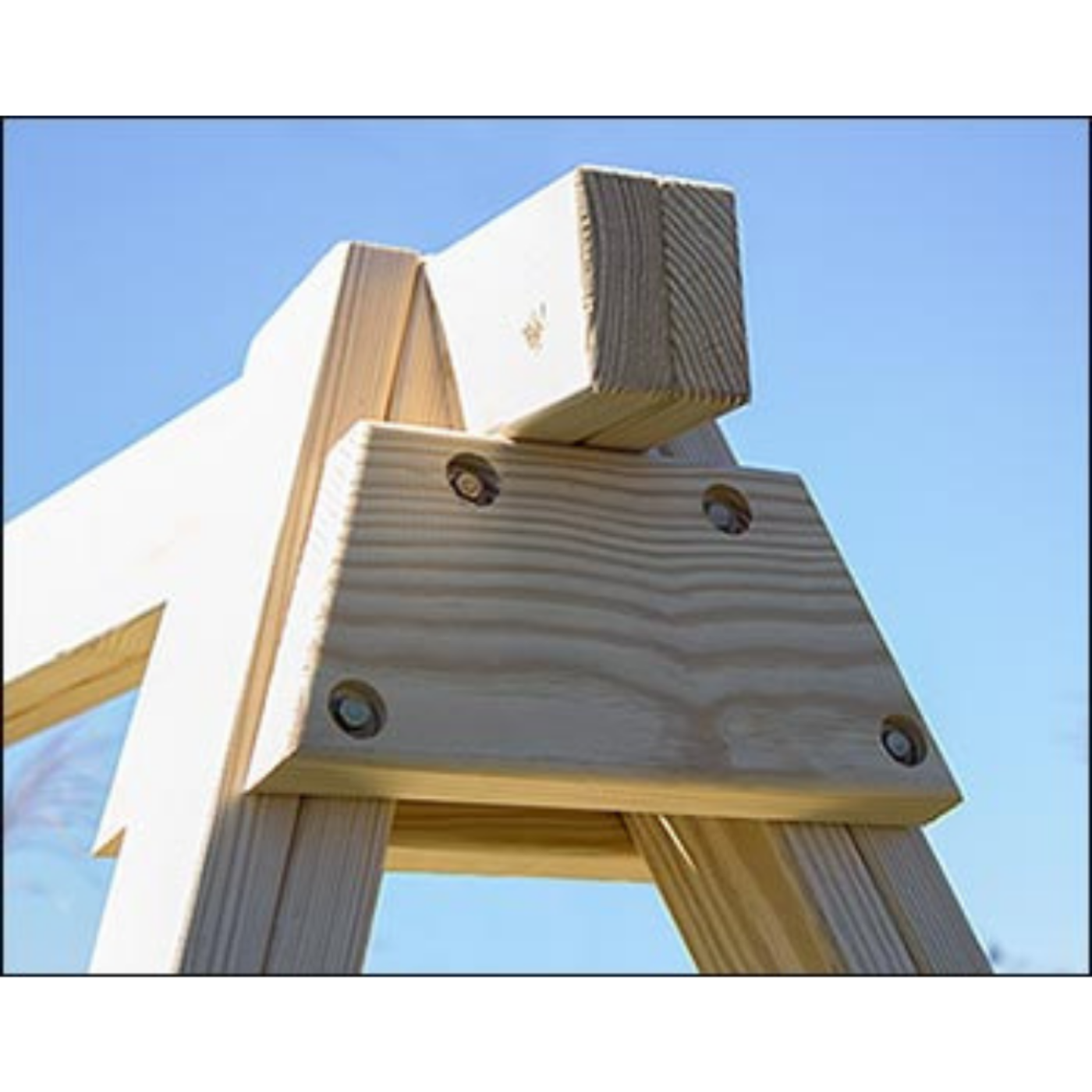 Creekvine Designs 4 x 4 Post Treated Pine Swing Stand - FAF4A5-2CVD
