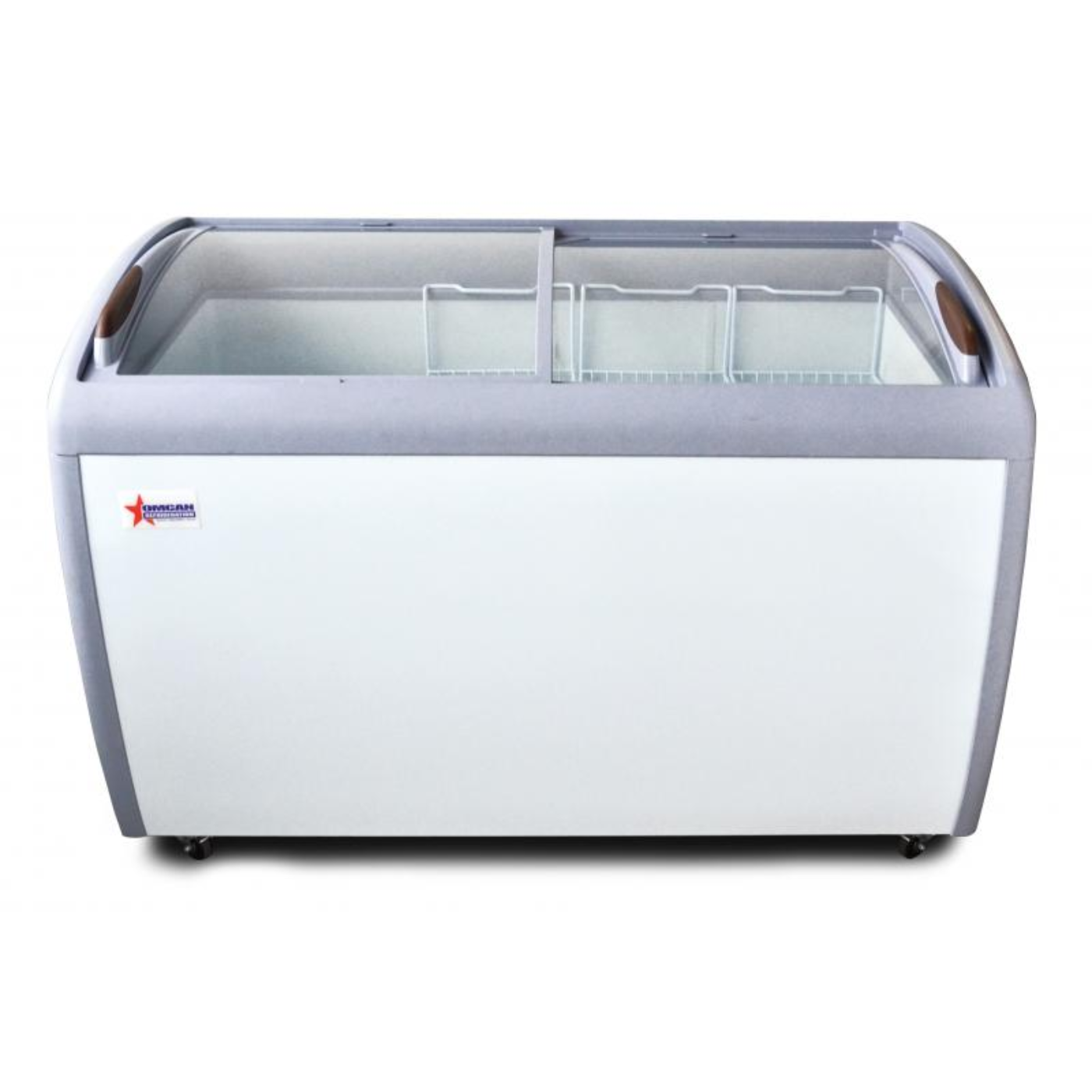 Chef AAA - FR-CN-1245, Commercial 50" Glass Door Frozen Food or Ice Cream Chest Freezer Display - FR-CN-1245