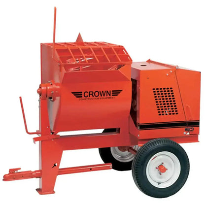 Crown 8S Towable Mortar Mixer - 11194-1.5hp Electric-2"