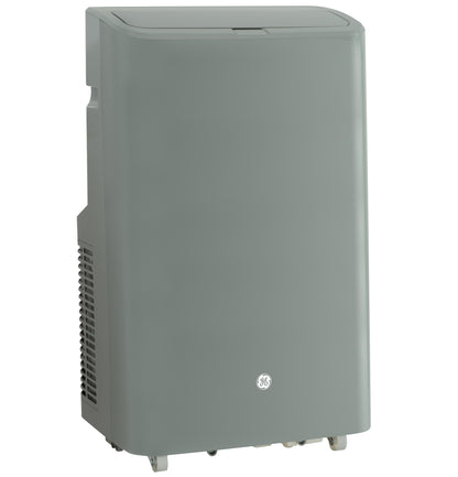 GE APPLIANCES APSD08JASG GE(R) 8,500 BTU Heat/Cool Portable Air Conditioner with Dehumidifier and Remote, Grey - APSD08JASG-KT