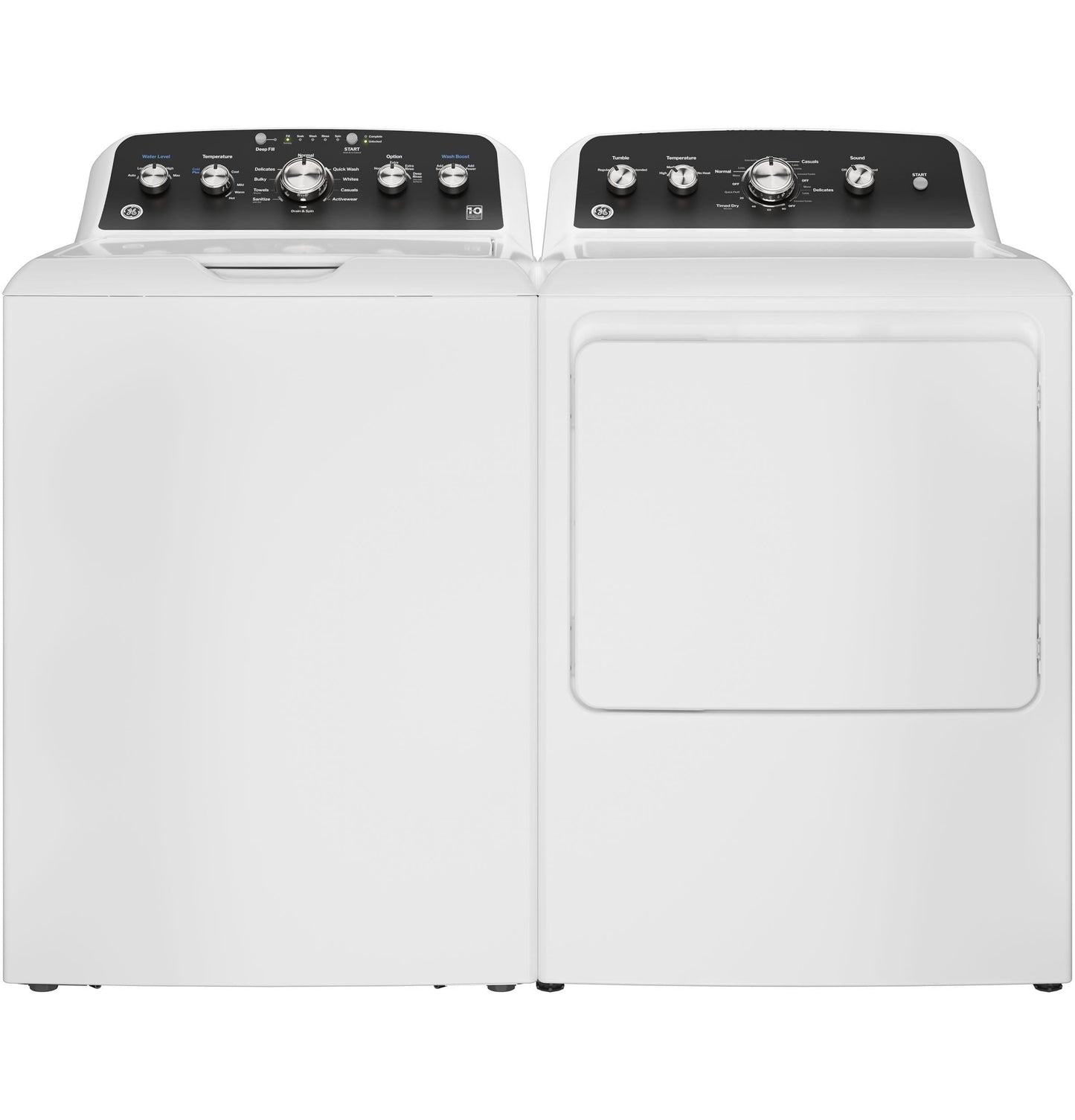 GE APPLIANCES GTD48GASWWB GE(R) 7.2 cu. ft. Capacity Gas Dryer with Up To 120 ft. Venting and Extended Tumble - GTD48GASWWB-KT
