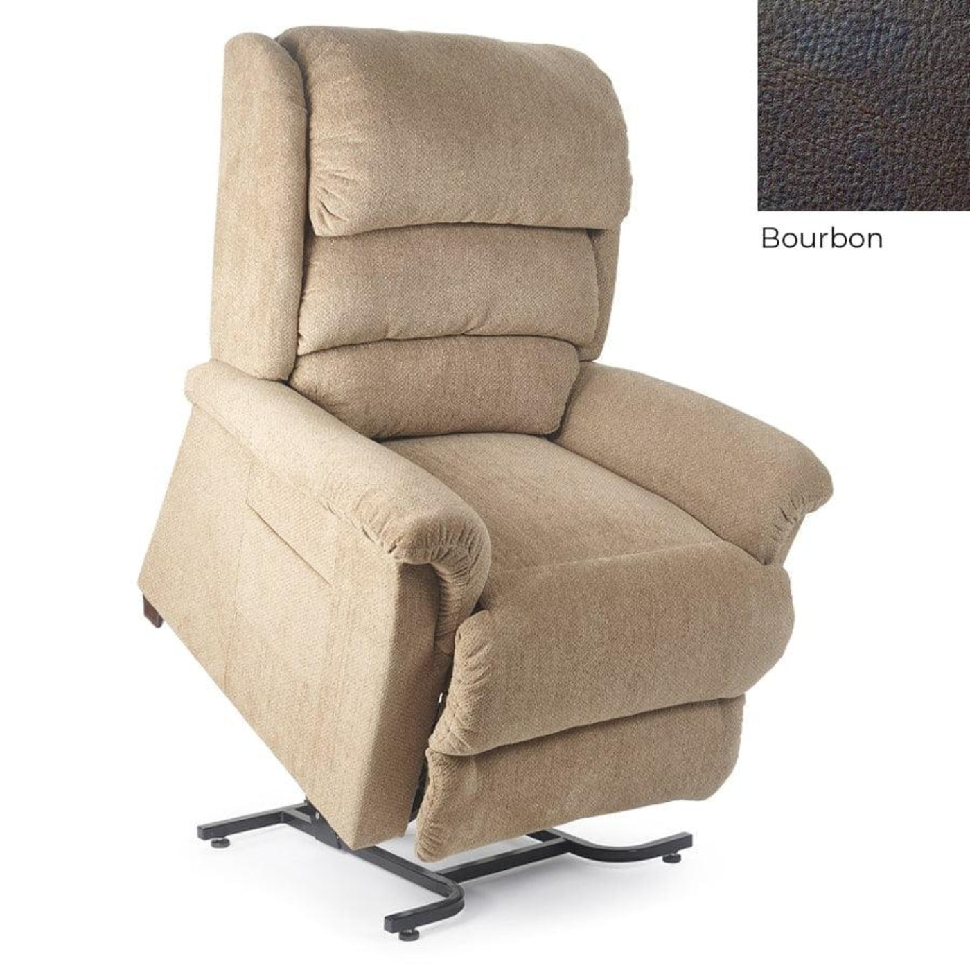 UltraComfort UC559-M Polaris 2 Zone Power Lift Chair Recliner - UC559-MED-DSC-AGR
