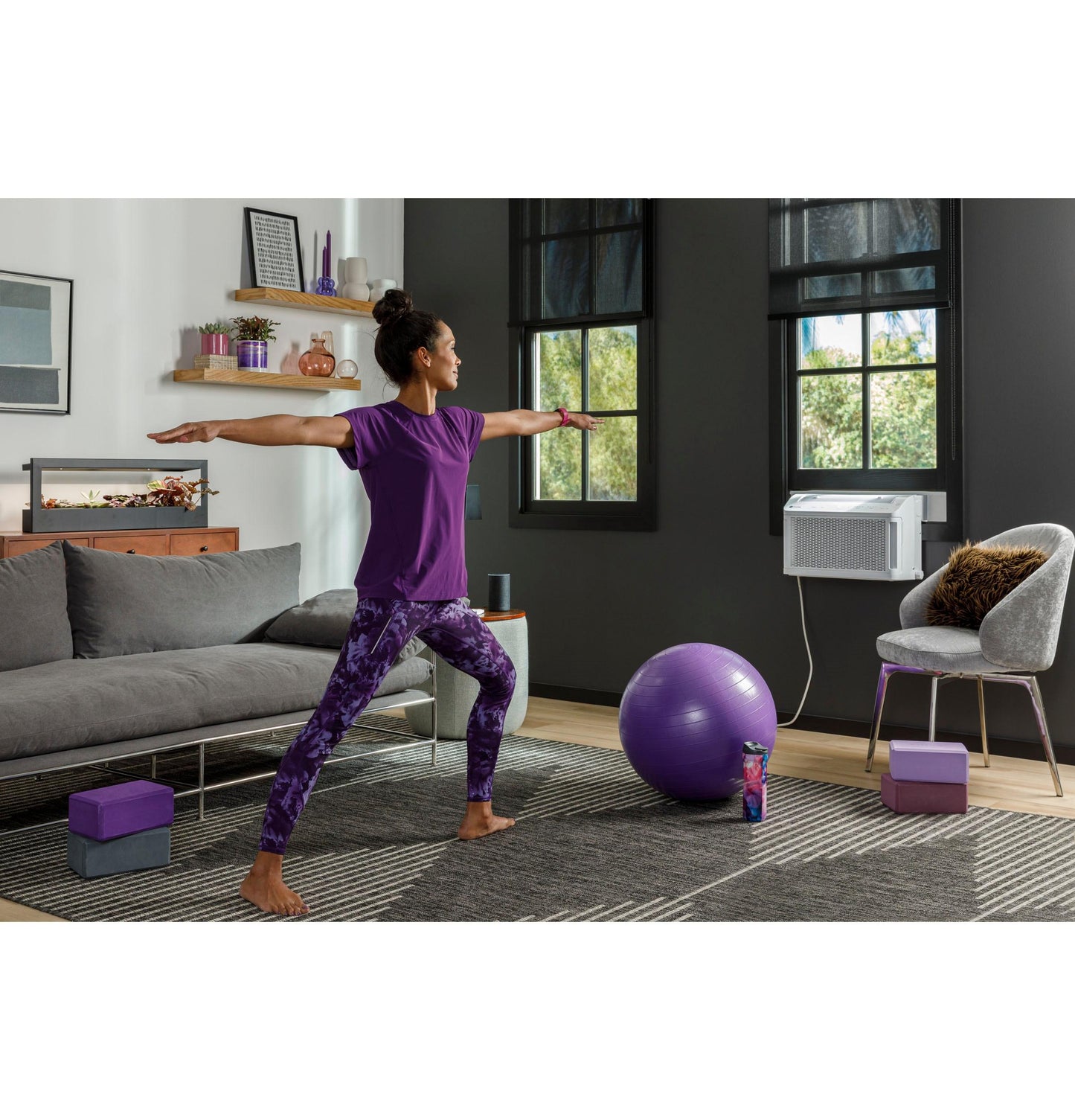 GE APPLIANCES 12,200 BTU Smart Window AC for Large Rooms – PHNT12CC-KT