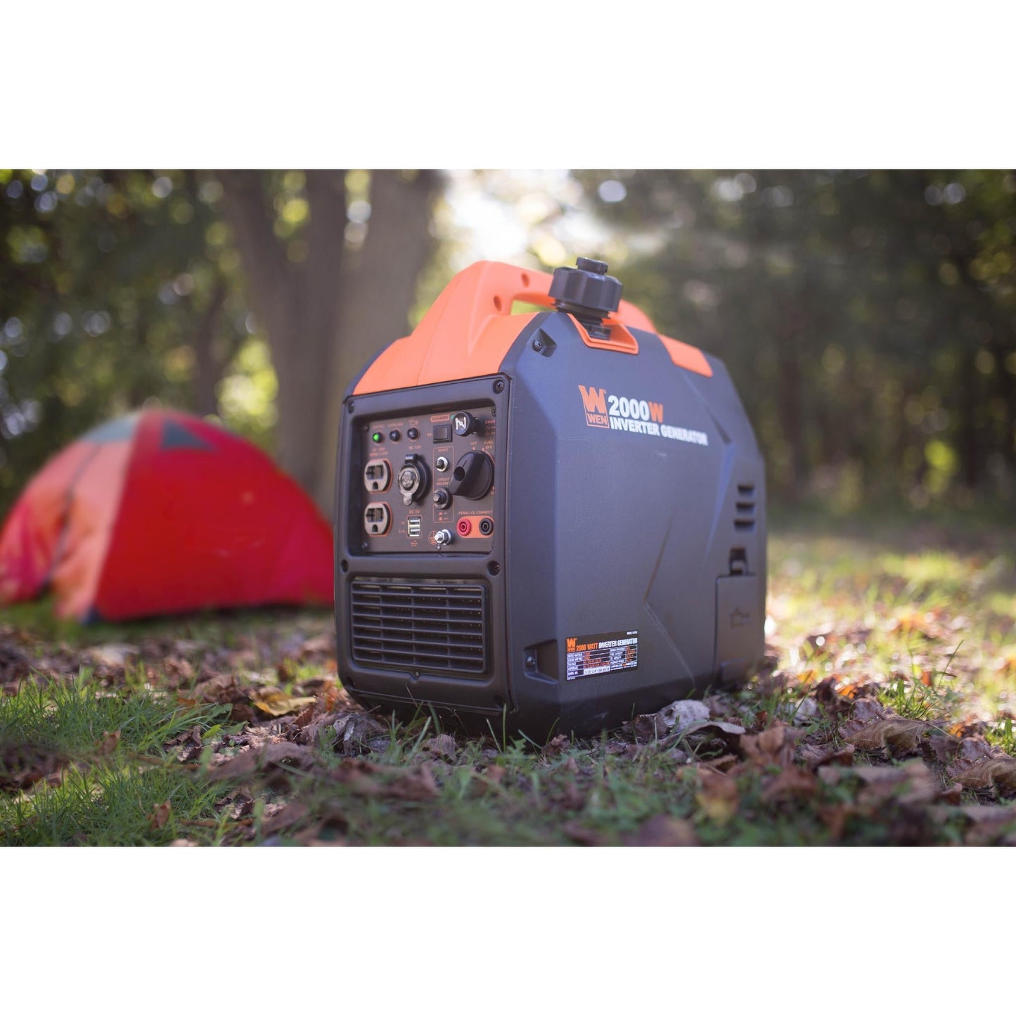 WEN 56203i Super Quiet 2000-Watt Portable Inverter Generator with Fuel Shut Off - 56203i