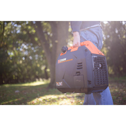 WEN 56235i Super Quiet 2350-Watt Portable Inverter Generator with Fuel Shut Off, Ultra Lightweight - 56235i