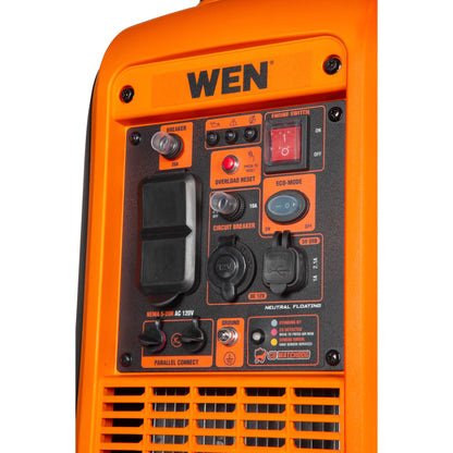 WEN 56280iX 2800-Watt Inverter Generator, Quiet, Portable, and Lightweight with Fuel Shut Off and CO Watchdog - 56280iX