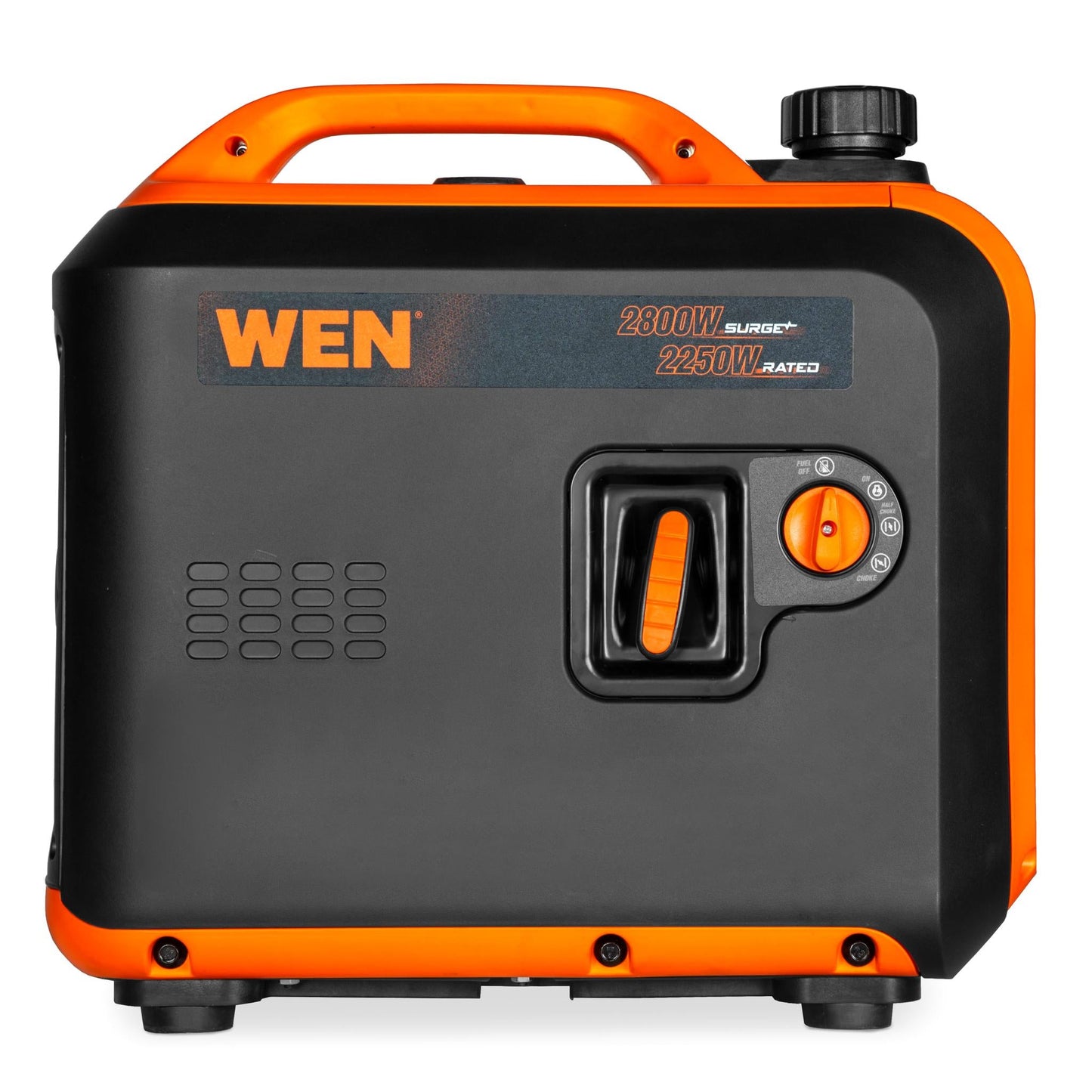 WEN 56280iX 2800-Watt Inverter Generator, Quiet, Portable, and Lightweight with Fuel Shut Off and CO Watchdog - 56280iX