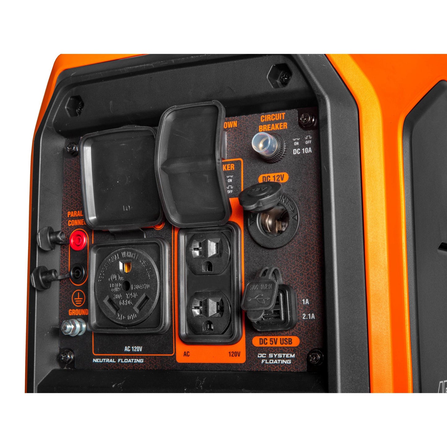 WEN 56432i 4500-Watt Inverter Generator, RV-Ready, Quiet, Portable, and Lightweight with Fuel Shut Off - 56432i