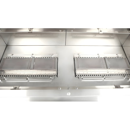 TEC Grills 44" Sterling Patio On Stainless Cabinet With Side Shelves (64") - STPFR2LPCAB