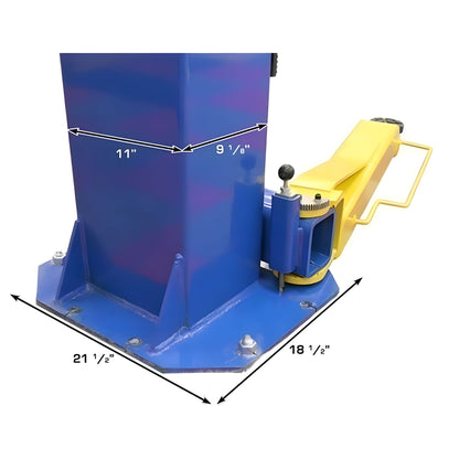 Atlas OHX10000X 10,000 lb Extra Tall 2-Post Lift - ATEATTD-OHX10000X-FPD