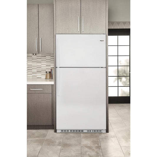 WHIRLPOOL 33-inch Wide Top Freezer Refrigerator - 20 cu. ft. - WRT311FZDW-KT