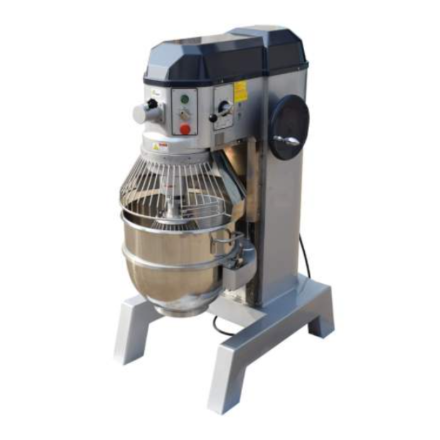 Chef AAA - HLM-60, Commercial 60 Quart Quart Planetary Floor Baking Mixer 3 Attachments Included - HLM60